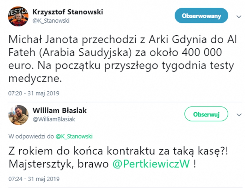 HIT! Transfer piłkarza Arki Gdynia za 400 tys € do klubu z Arabii Saudyjskiej!